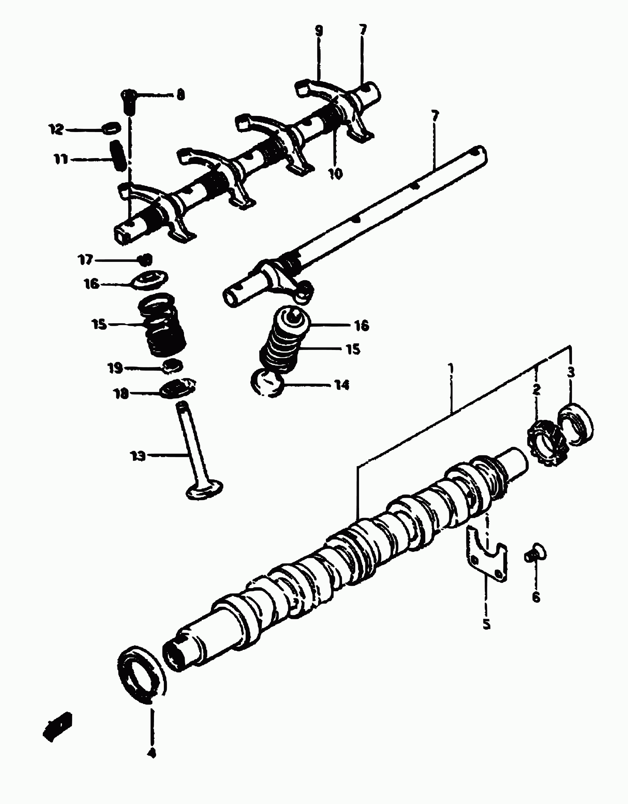 DAEWOO 09283-32022 - Simering, ax cu came aaoparts.ro