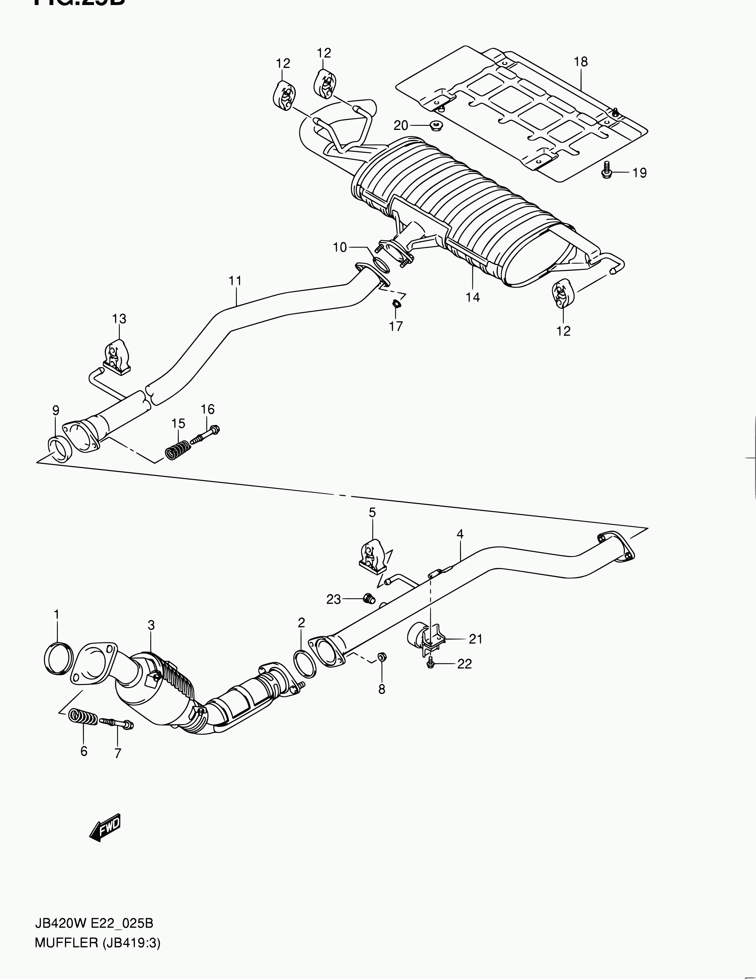 Suzuki 09119-10041 - Surub, sistem de esapament aaoparts.ro