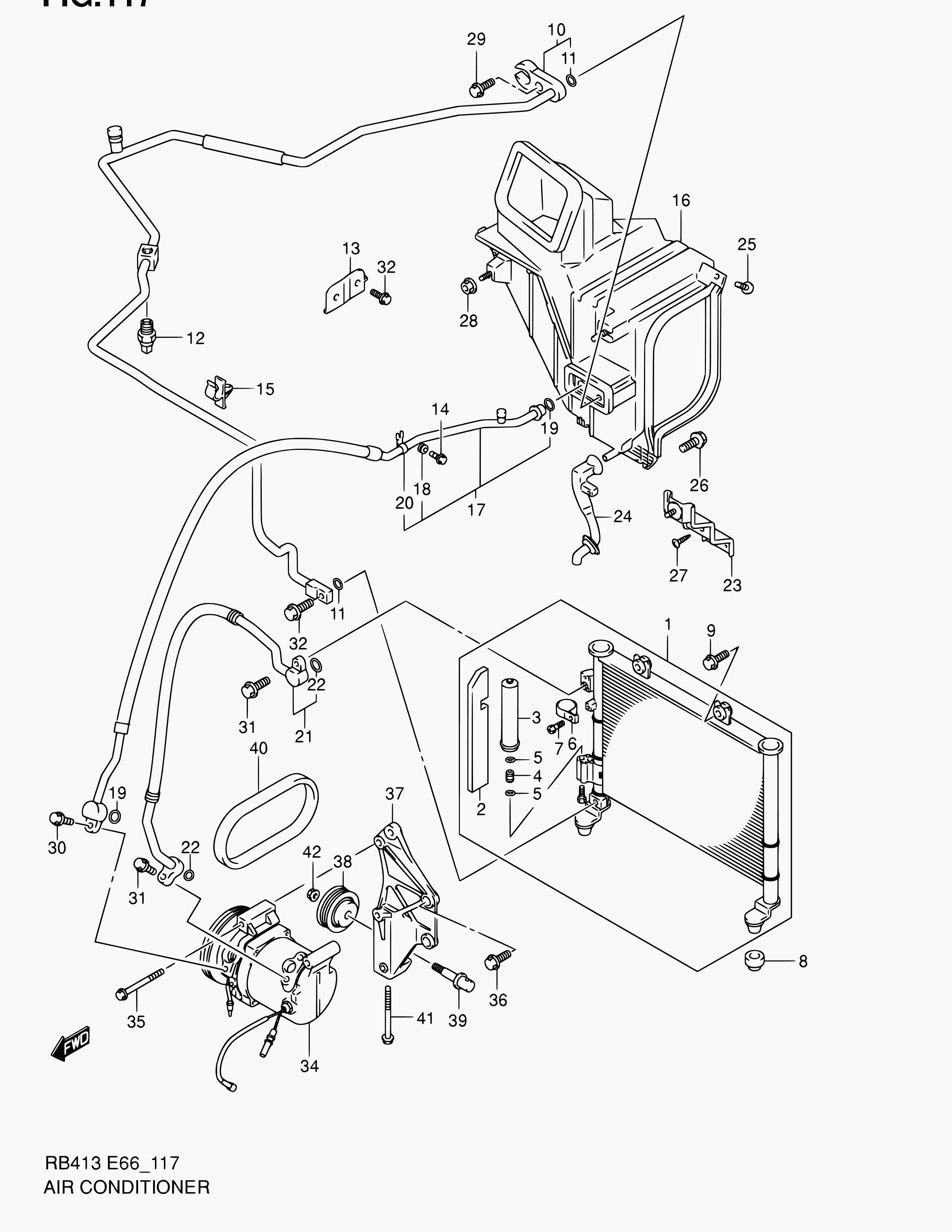 Suzuki 49181-60A00 - Curea transmisie cu caneluri aaoparts.ro