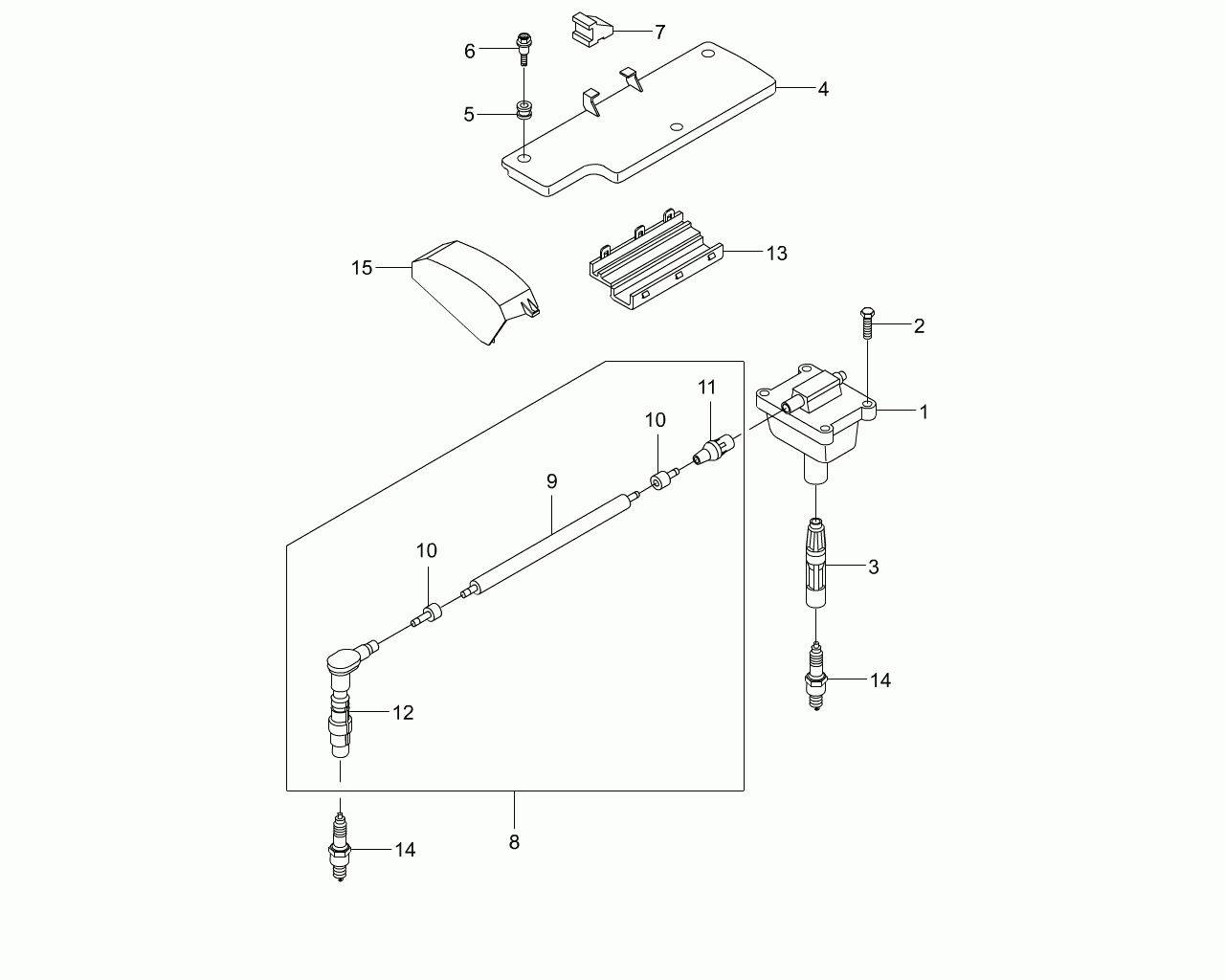 Ssangyong 003 159 67 03 - Bujii aaoparts.ro