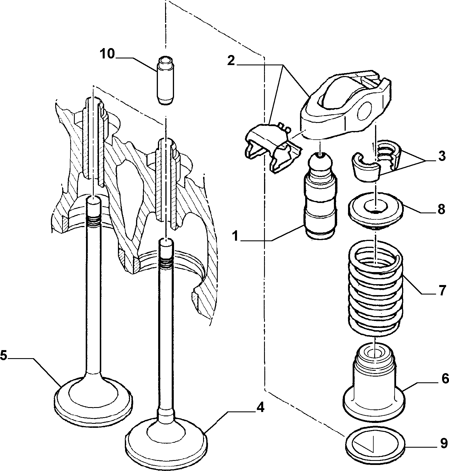 Lancia 9464396380 - Culbutor supapa aaoparts.ro