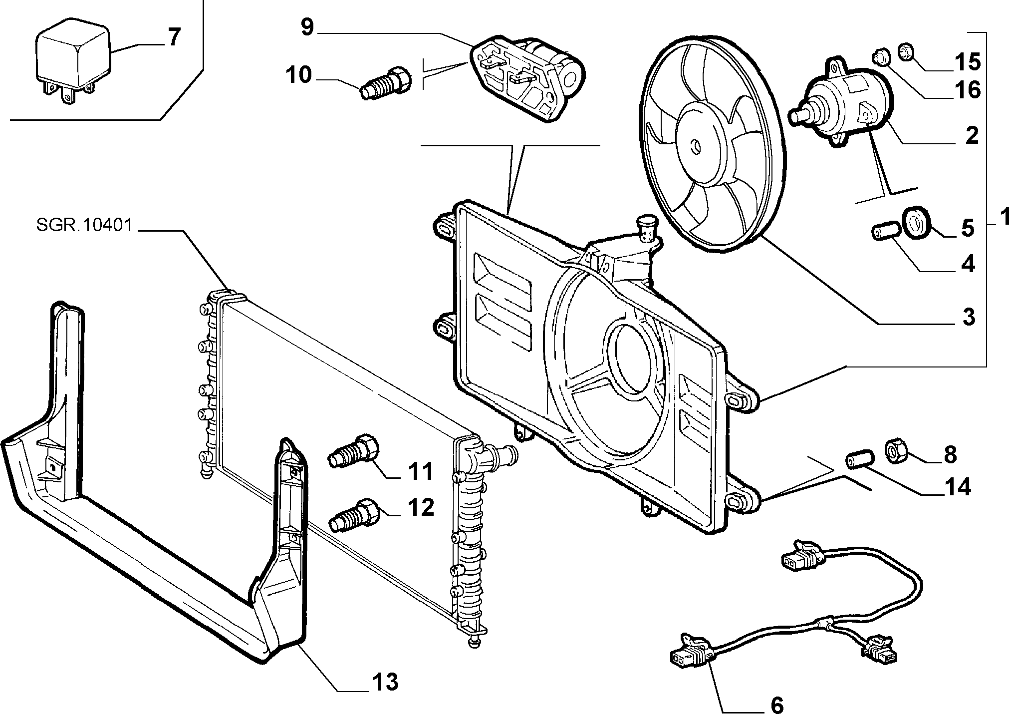 FCA 51736774 - Rezistor, ventilator habitaclu aaoparts.ro