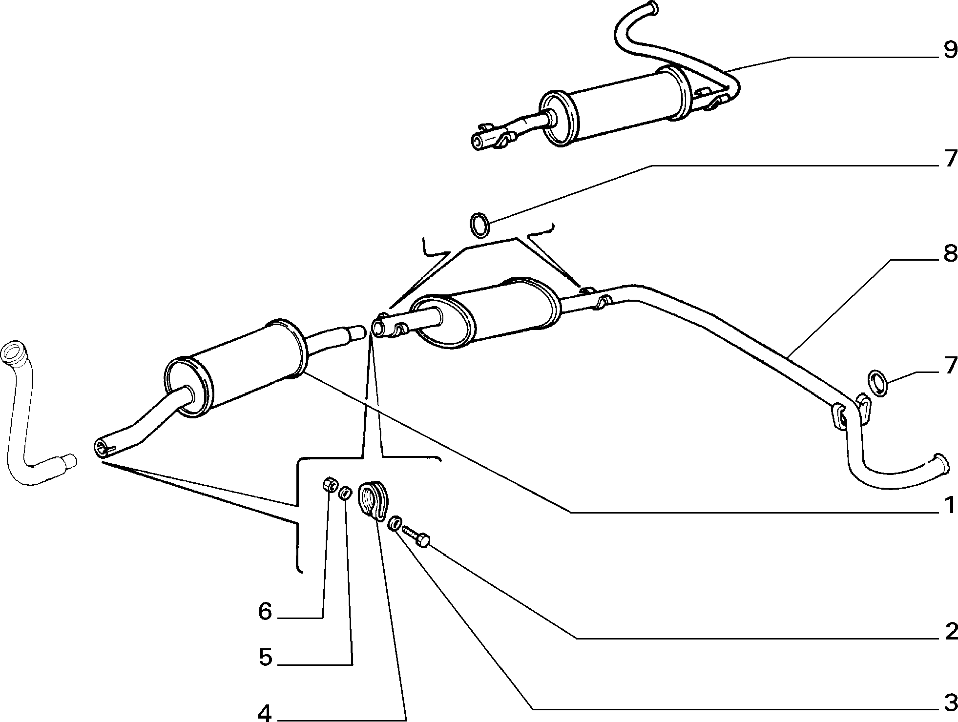 Alfa Romeo 4437668 - Cuzinet, stabilizator aaoparts.ro