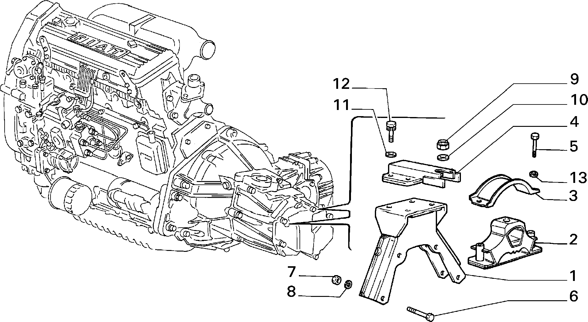 FCA 759 9694 - Suport motor aaoparts.ro