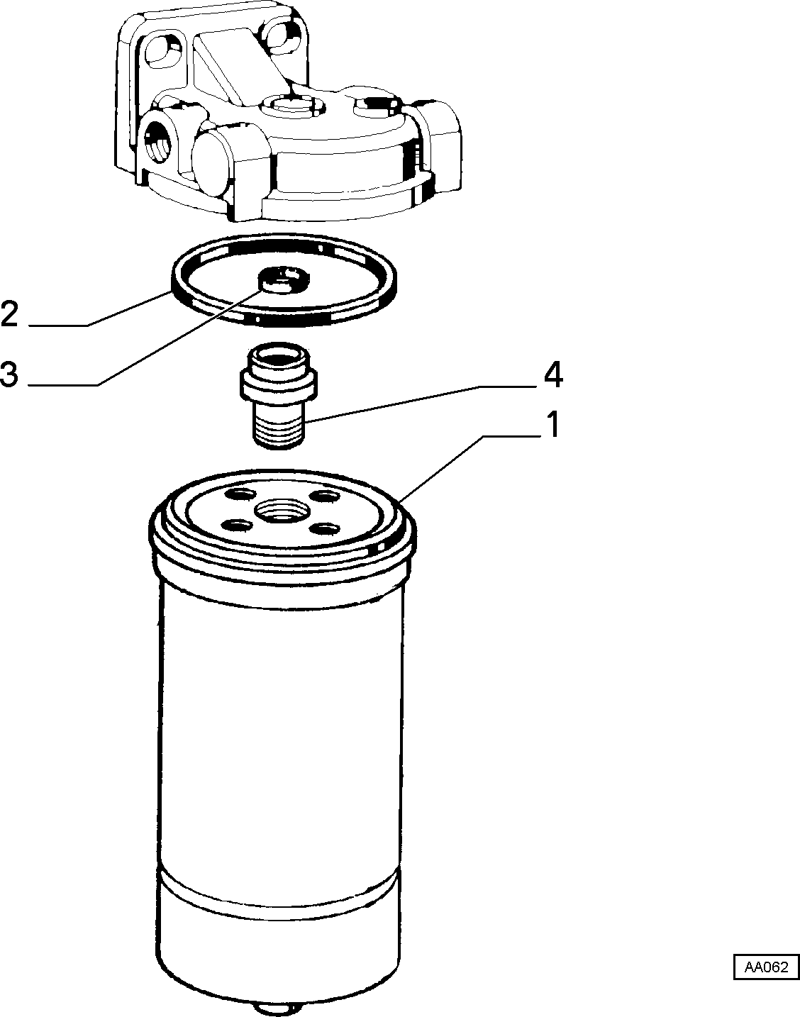 Lancia 71736113 - Filtru combustibil aaoparts.ro