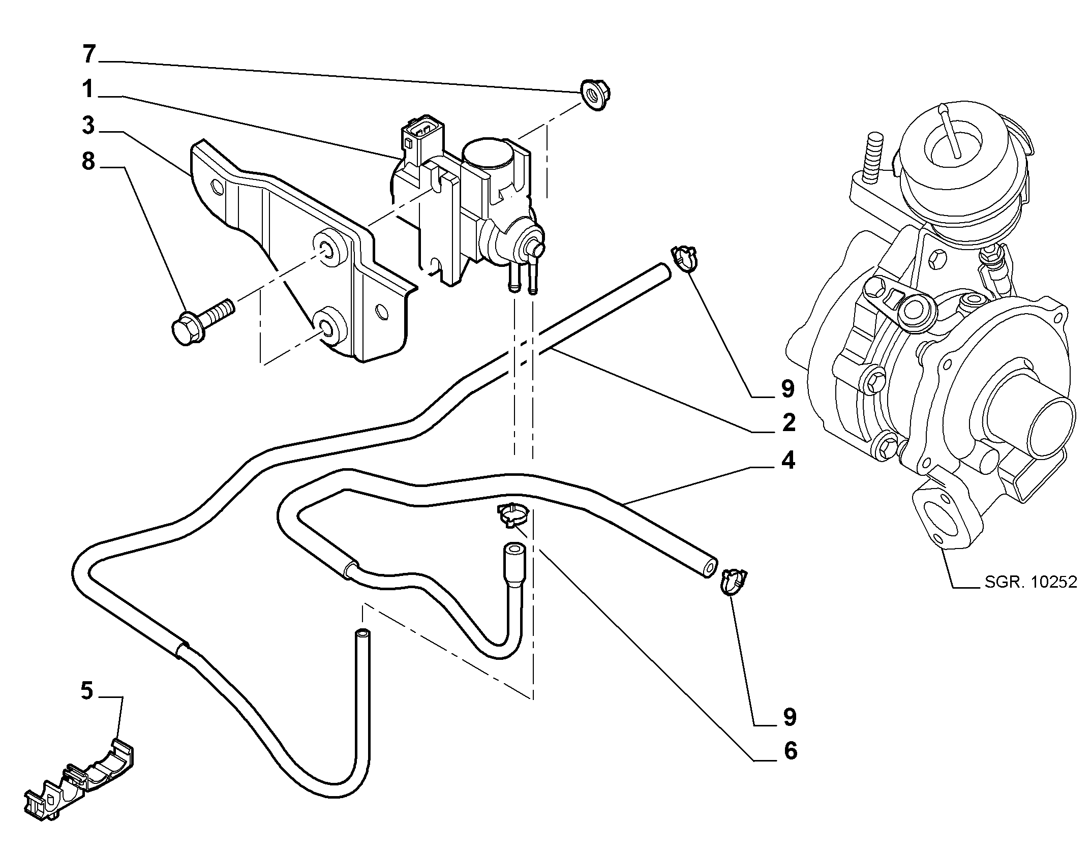 FCA 55256638 - Convertor presiune aaoparts.ro