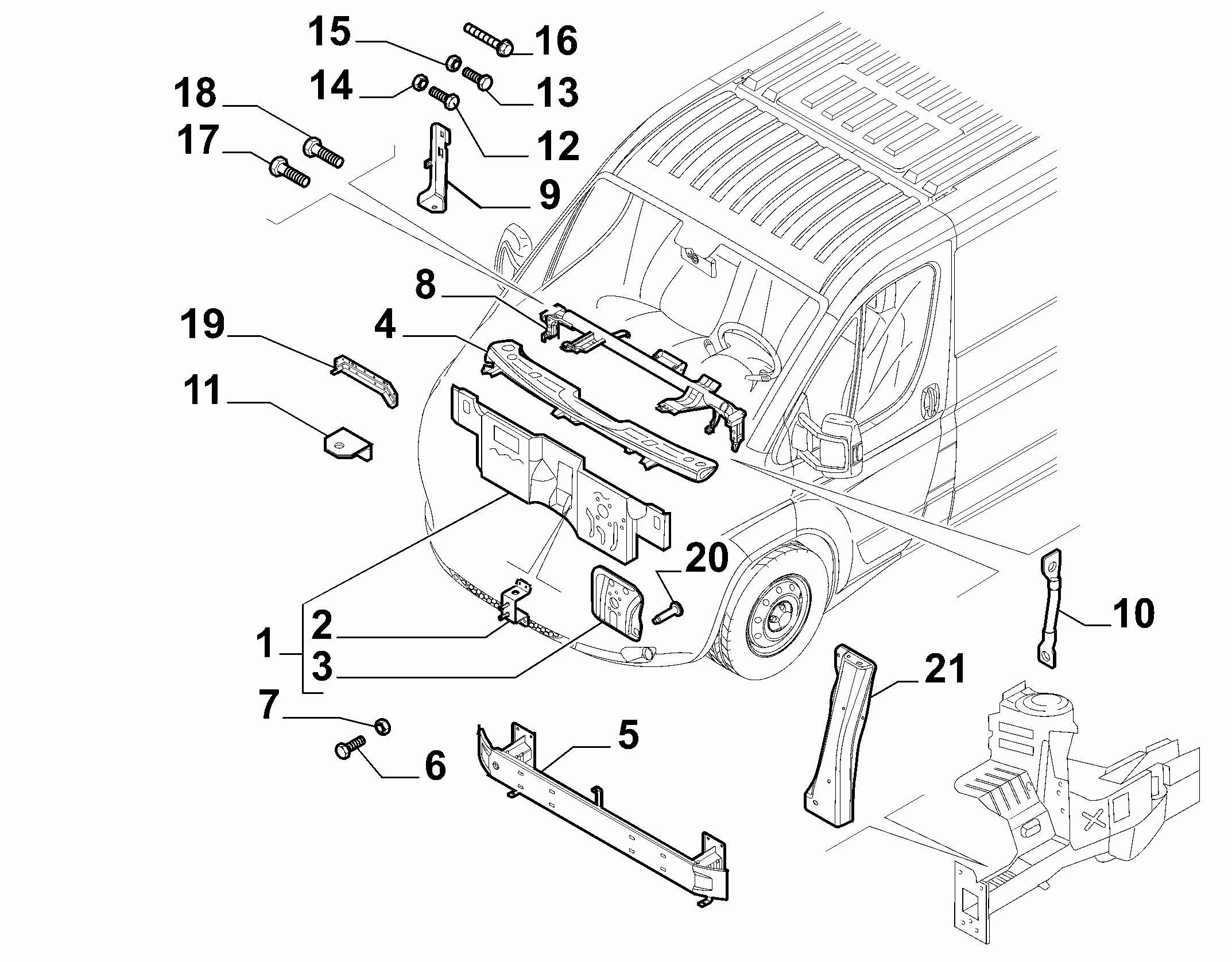 FIAT 1340421080 - Suport,tampon aaoparts.ro