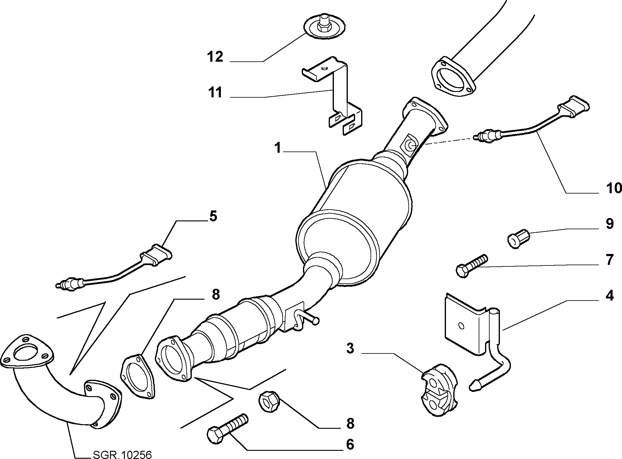 CITROËN 9635978580 - Sonda Lambda aaoparts.ro