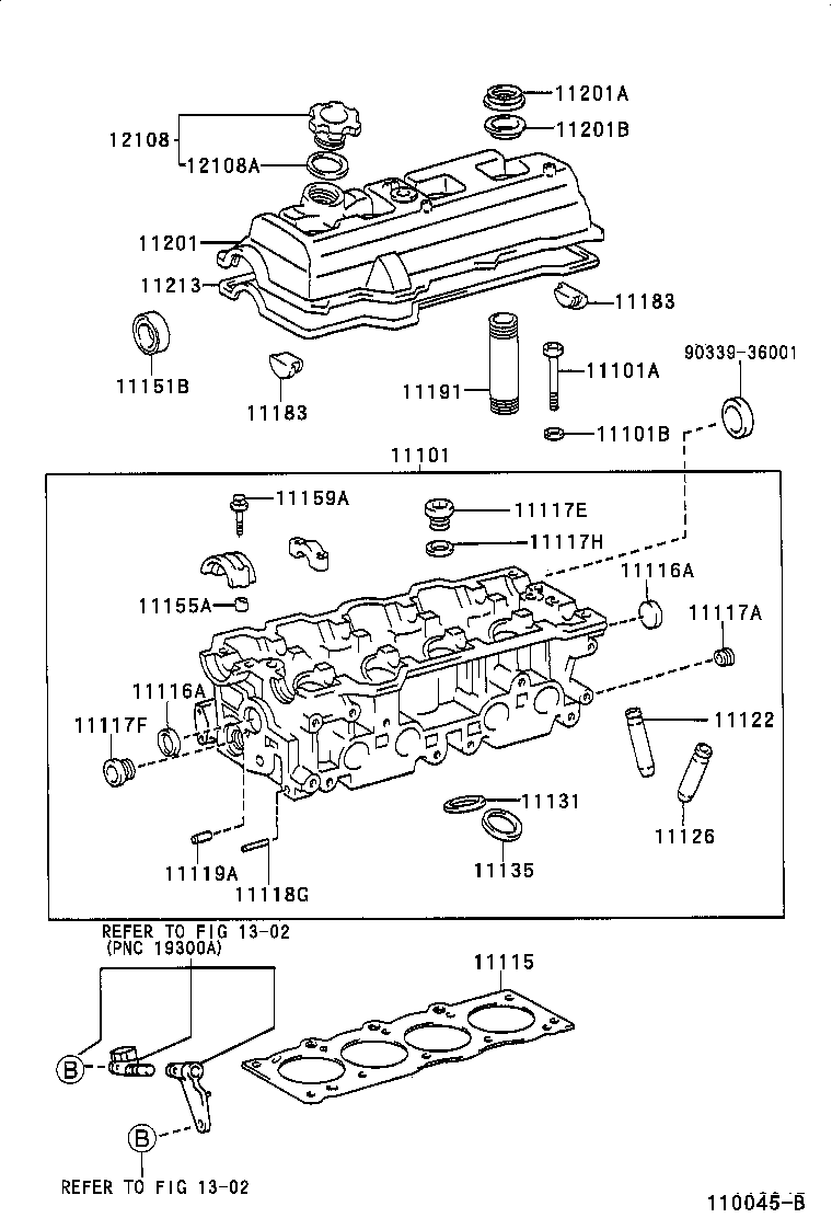 TOYOTA 90311-38060 - Simering, ax cu came aaoparts.ro