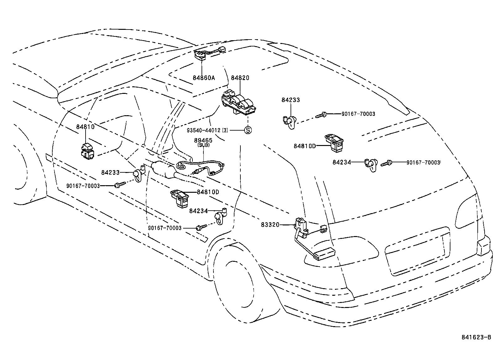 LEXUS 89465-20430 - Sonda Lambda aaoparts.ro