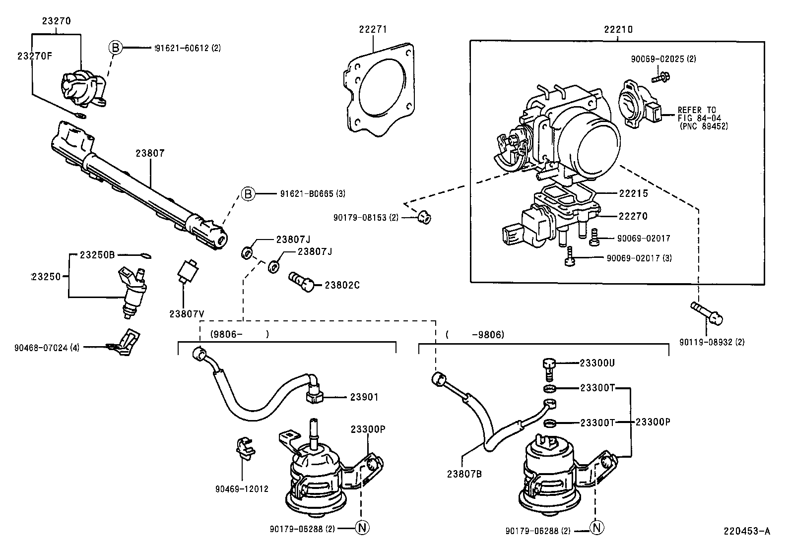 TOYOTA 23300-19535 - Filtru combustibil aaoparts.ro