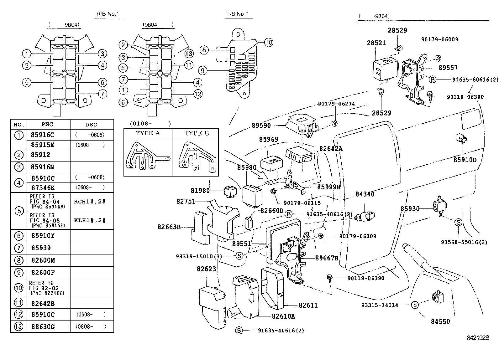 TOYOTA 90982-10001 - FUSE, MEDIUM CURRENT aaoparts.ro