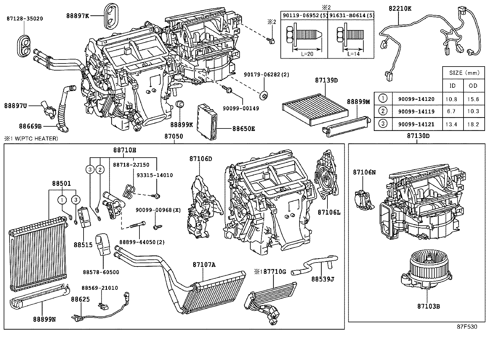 LEXUS 87139-50100 - Filtru, aer habitaclu aaoparts.ro