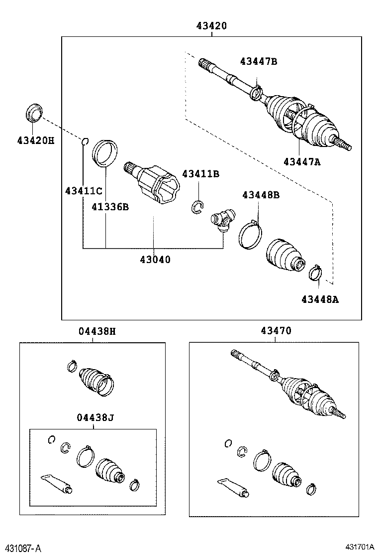 TOYOTA 42345-60090 - Colier de fixare aaoparts.ro