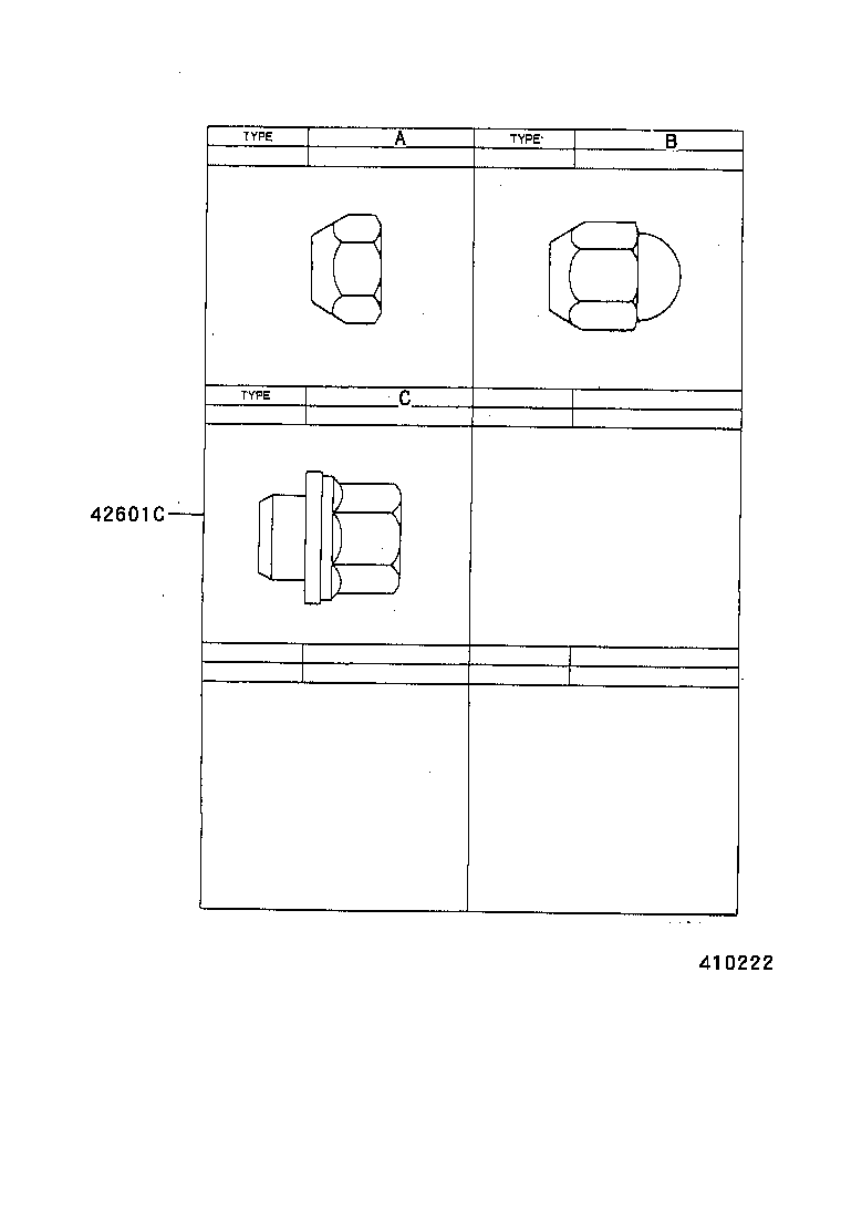 Daihatsu 90942-01007 - Piulita roata aaoparts.ro