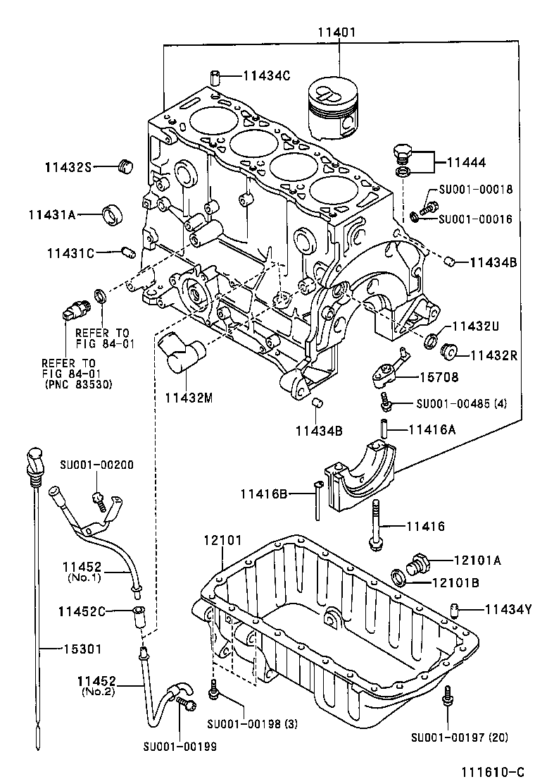 TOYOTA SU001-00188 - Inel etansare, surub drena ulei aaoparts.ro