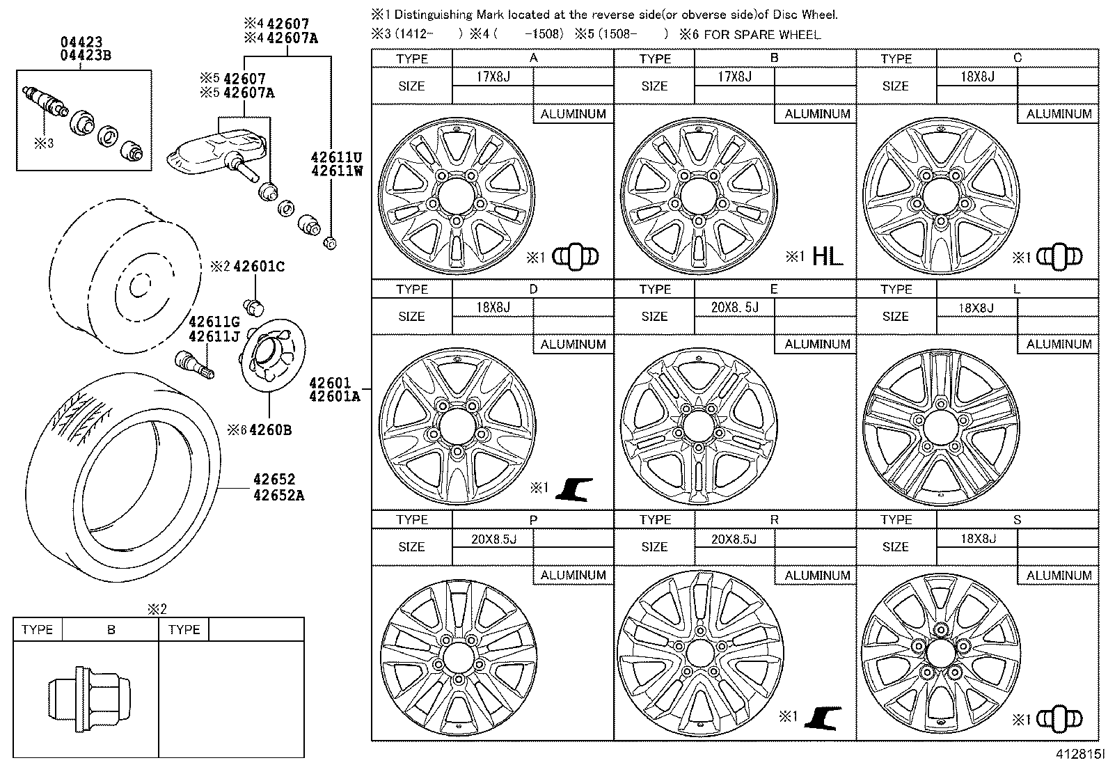 TOYOTA 90942-01103 - Piulita roata aaoparts.ro