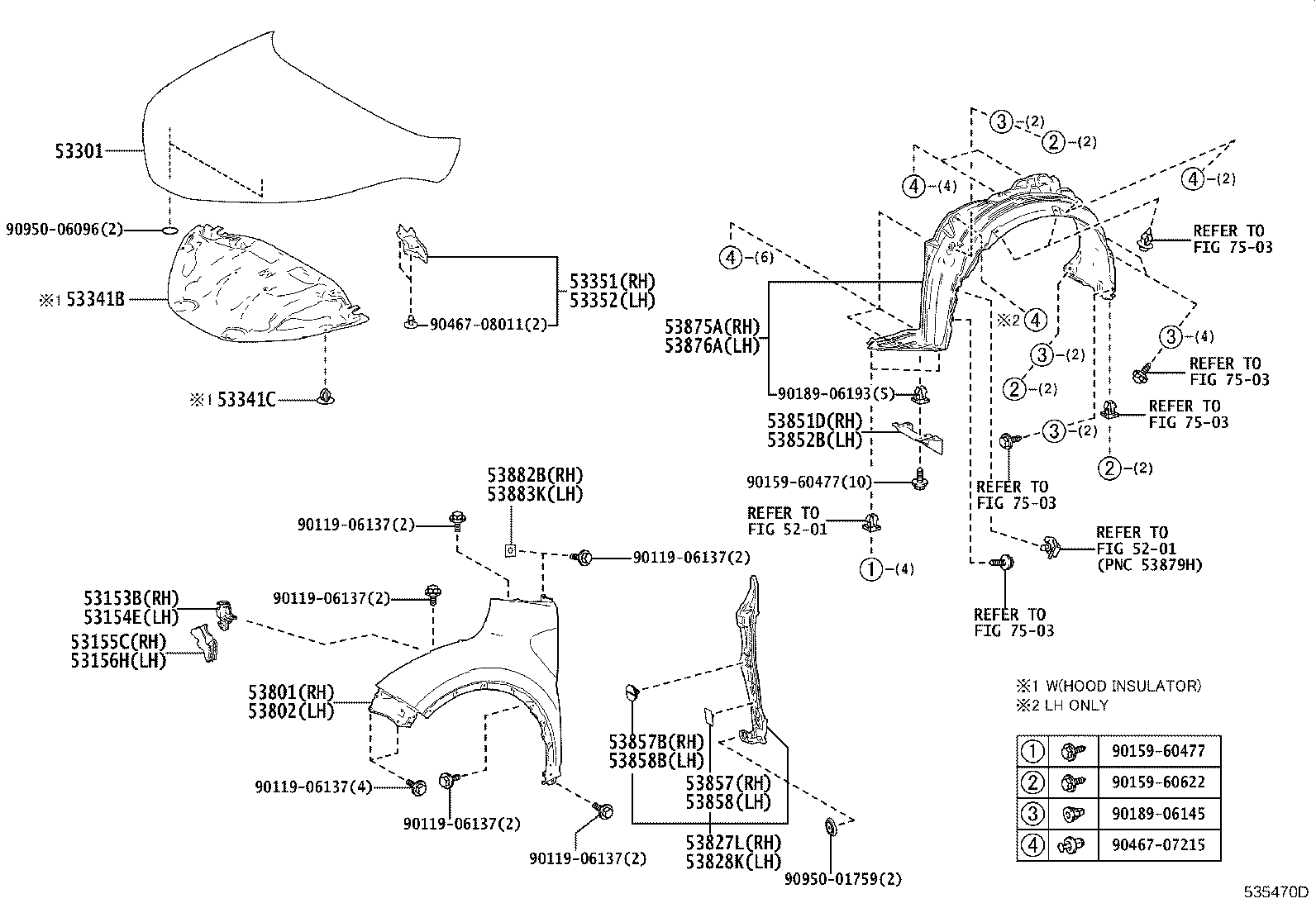 TOYOTA 53801-F4010 - Aripa aaoparts.ro