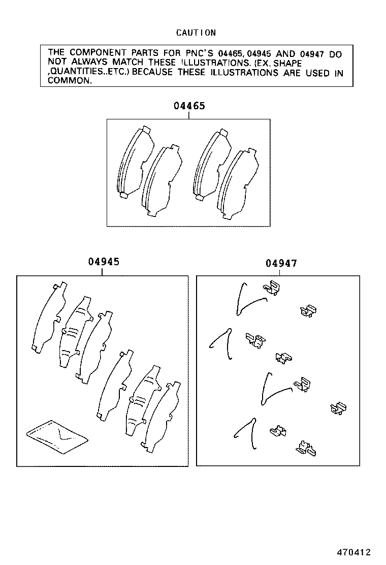 TOYOTA 04465-35140 - Set placute frana,frana disc aaoparts.ro