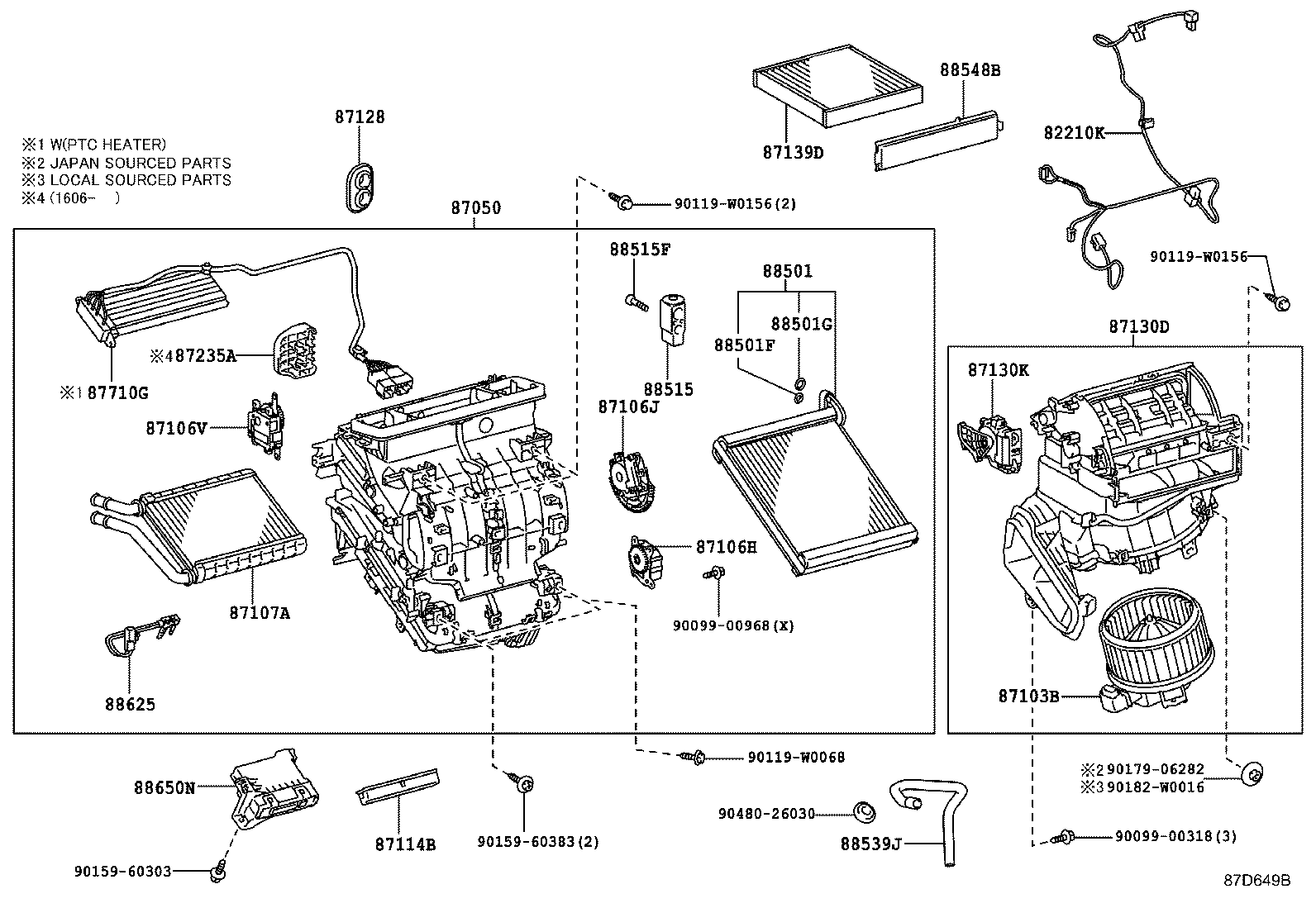 TOYOTA 87139-0D070 - Filtru, aer habitaclu aaoparts.ro