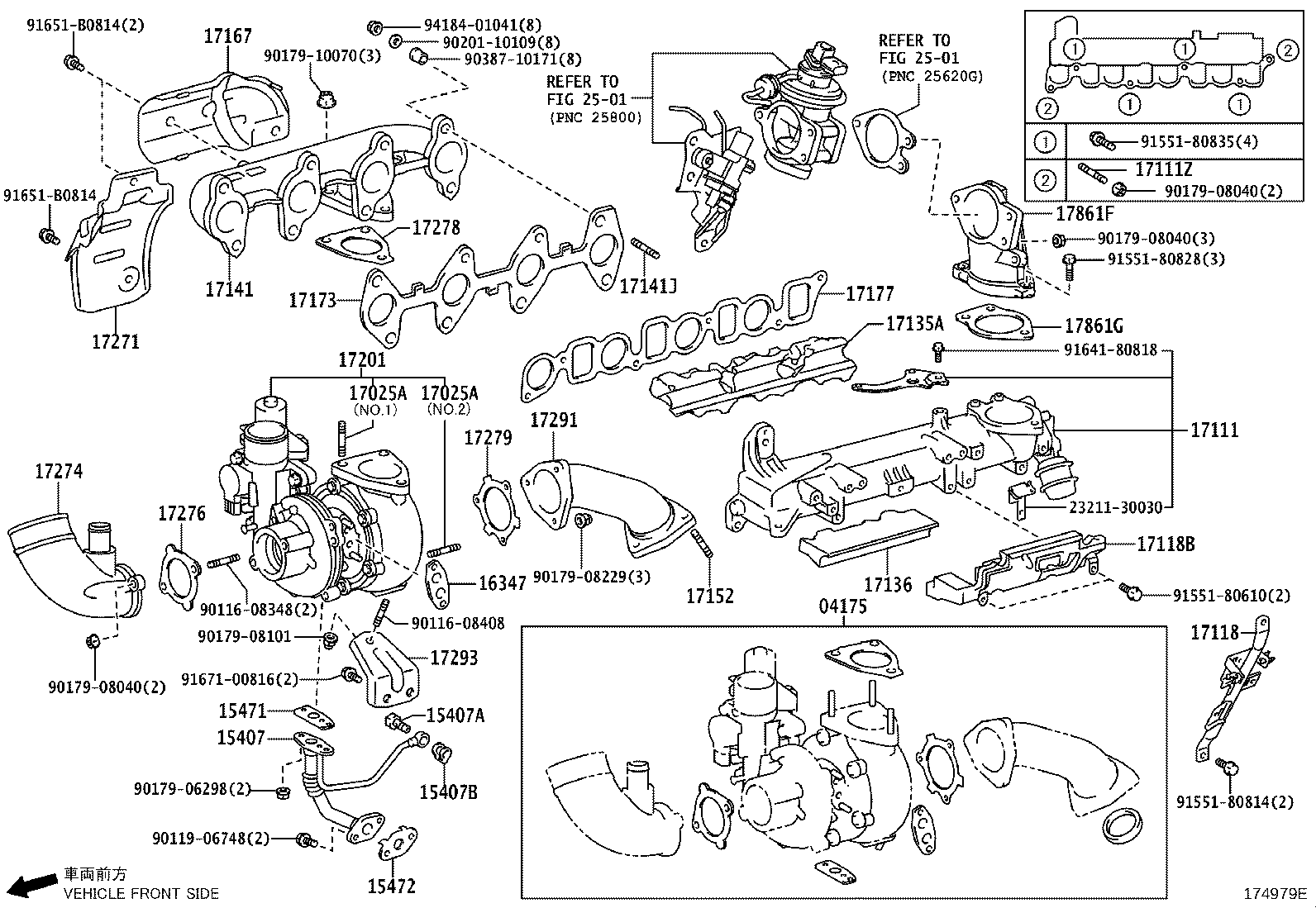 TOYOTA 1727667010 - Garnitura etans., compresor aaoparts.ro