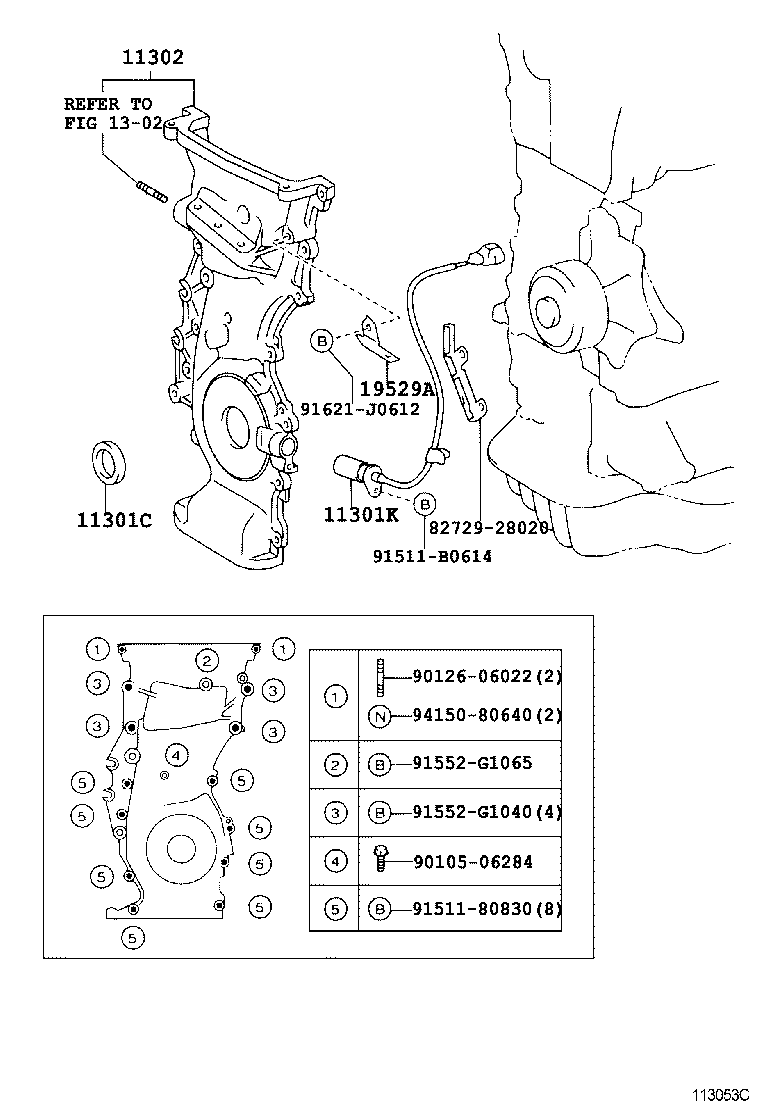 TOYOTA 90311-38078 - Simering, ax cu came aaoparts.ro