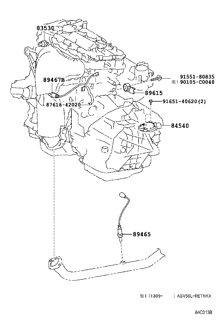 LEXUS 89465-33560 - Sonda Lambda aaoparts.ro