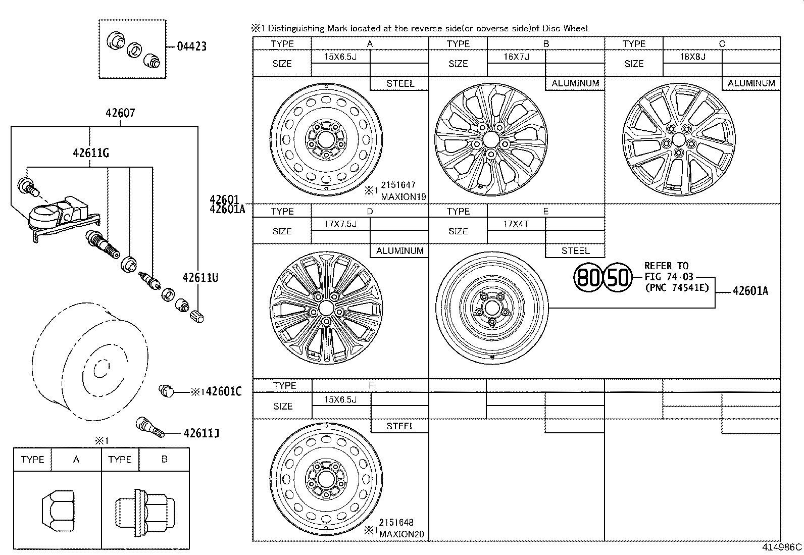 LEXUS 42607-02070 - Senzor, sistem de control al presiunii pneuri aaoparts.ro