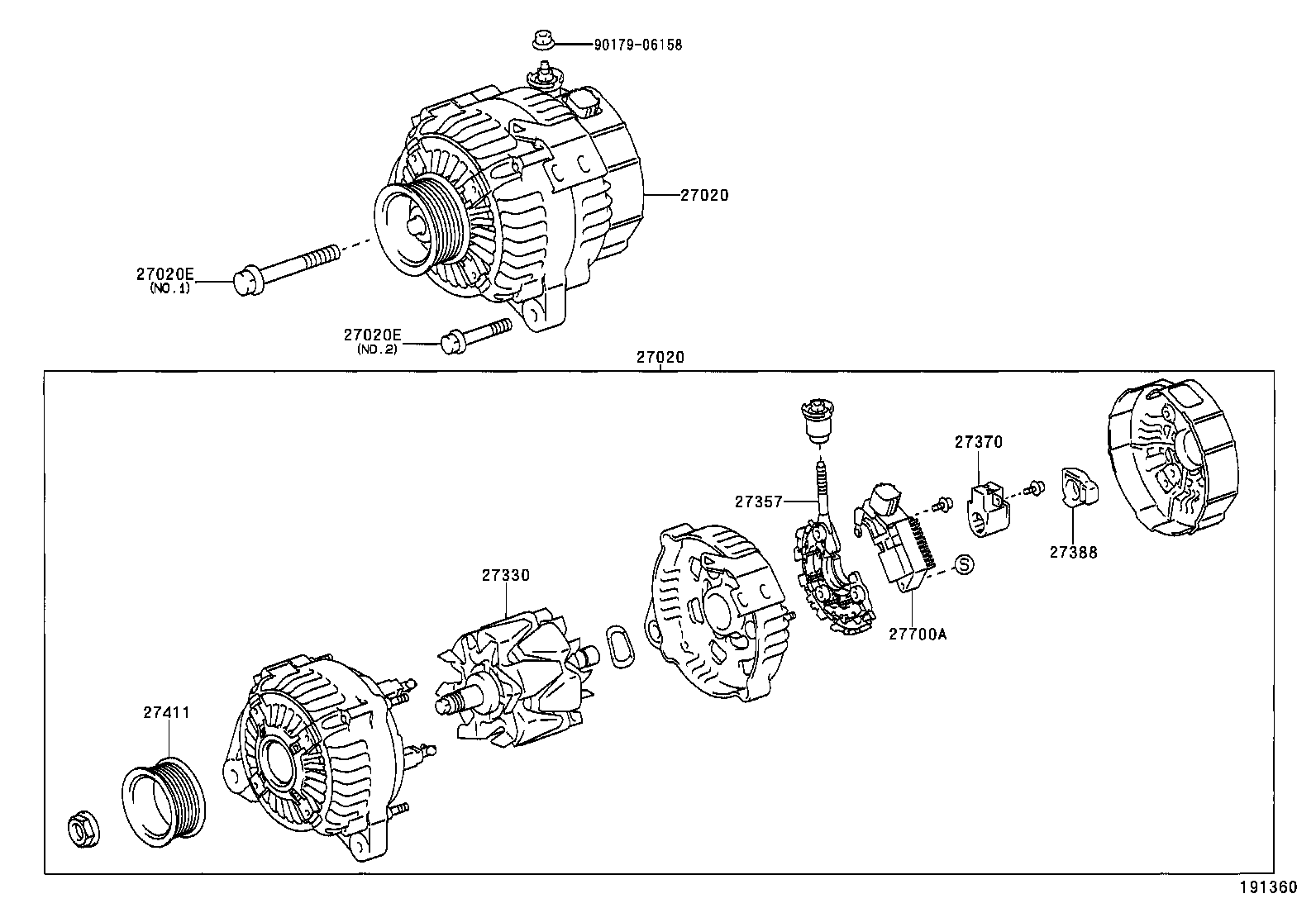 TOYOTA 2733020070 - Rotor,alternator aaoparts.ro