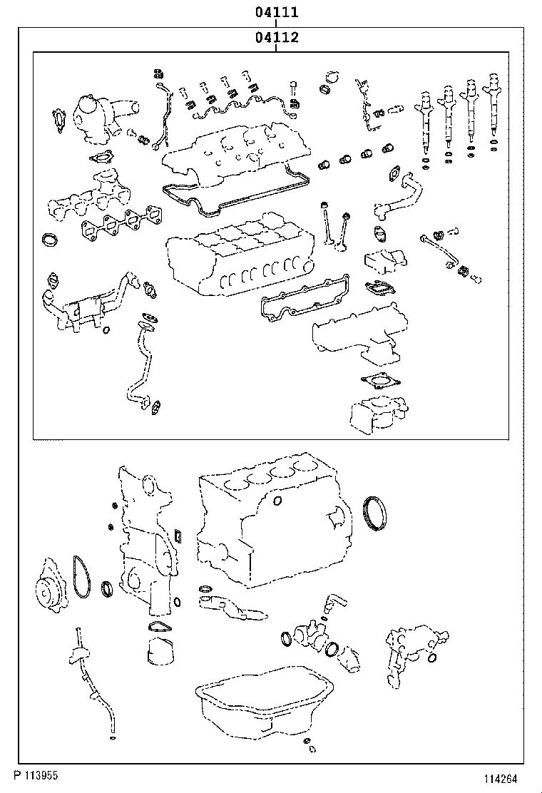 Victor Reinz 015393001 - Set garnituri complet, motor aaoparts.ro