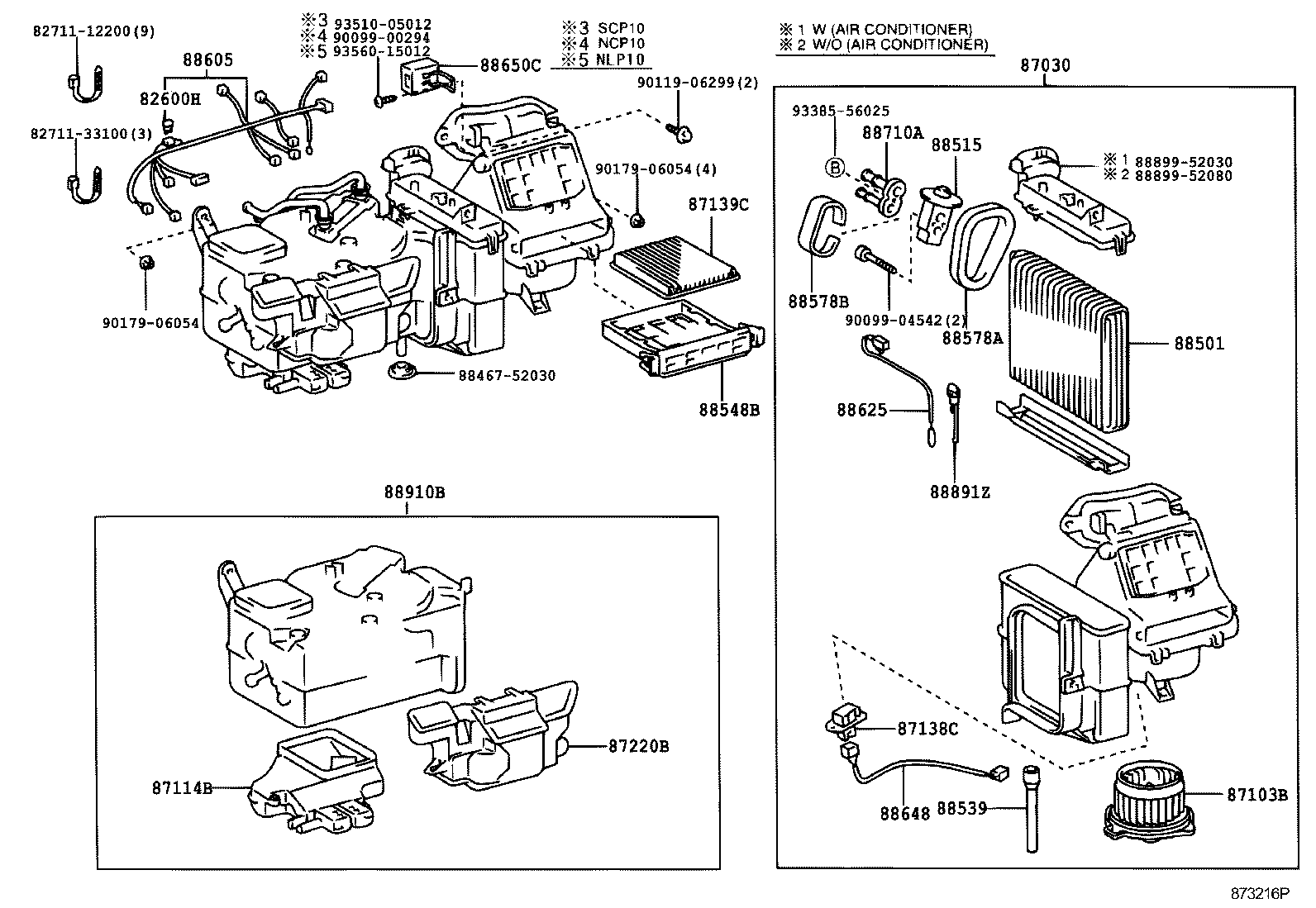 LEXUS 88568-52010 - Filtru, aer habitaclu aaoparts.ro