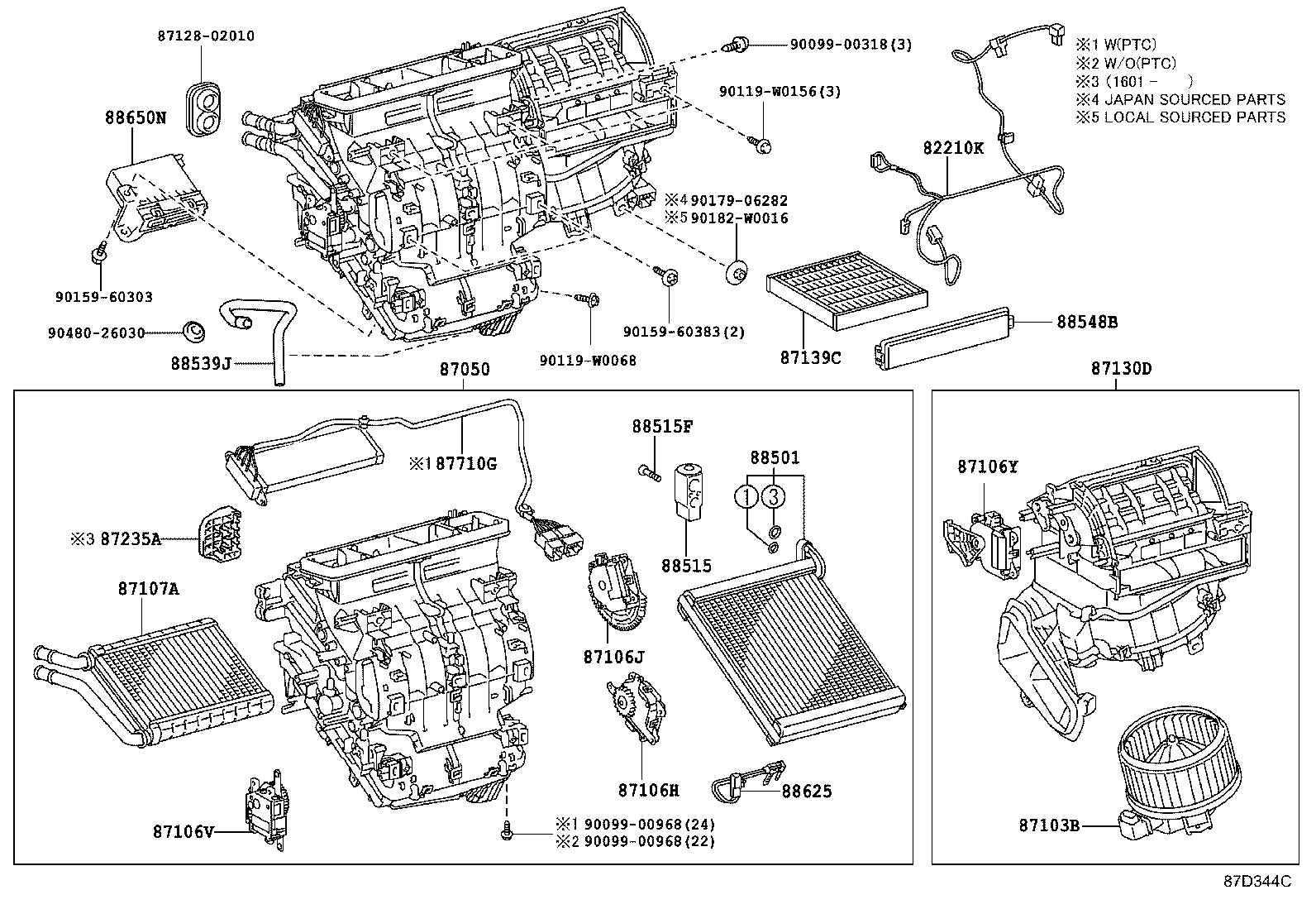 TOYOTA 87139-0D070 - Filtru, aer habitaclu aaoparts.ro