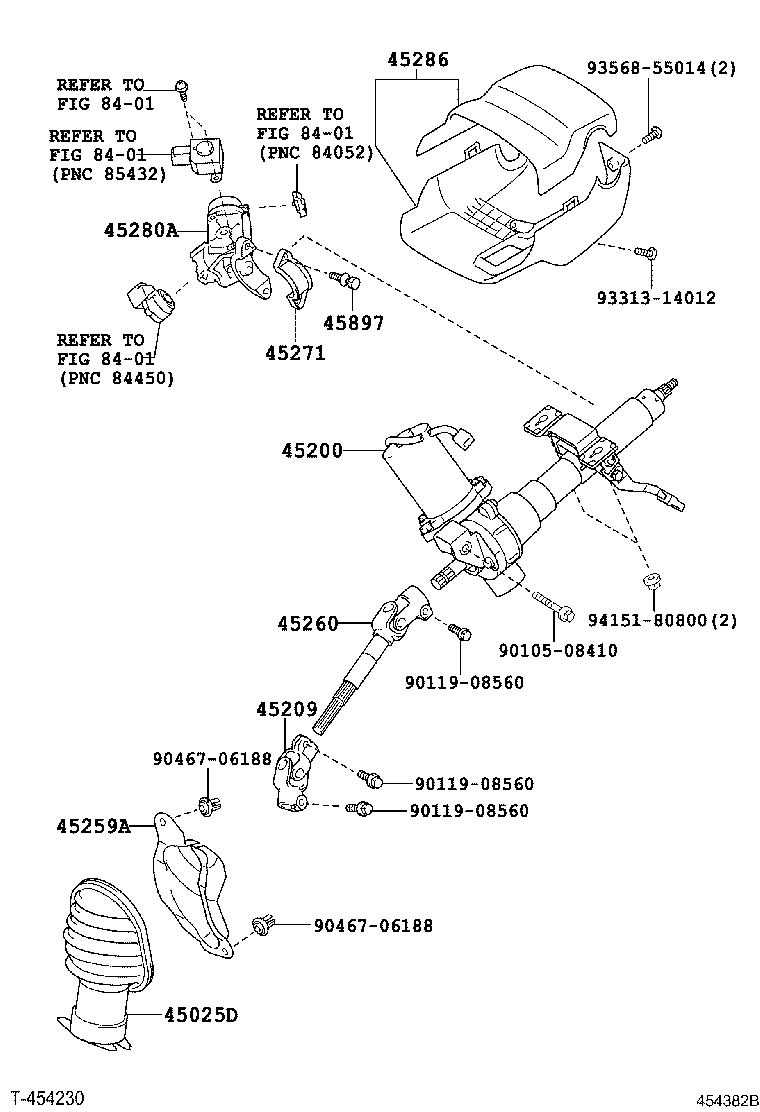 TOYOTA 4526052230 - Articulatie, arbore de directie aaoparts.ro