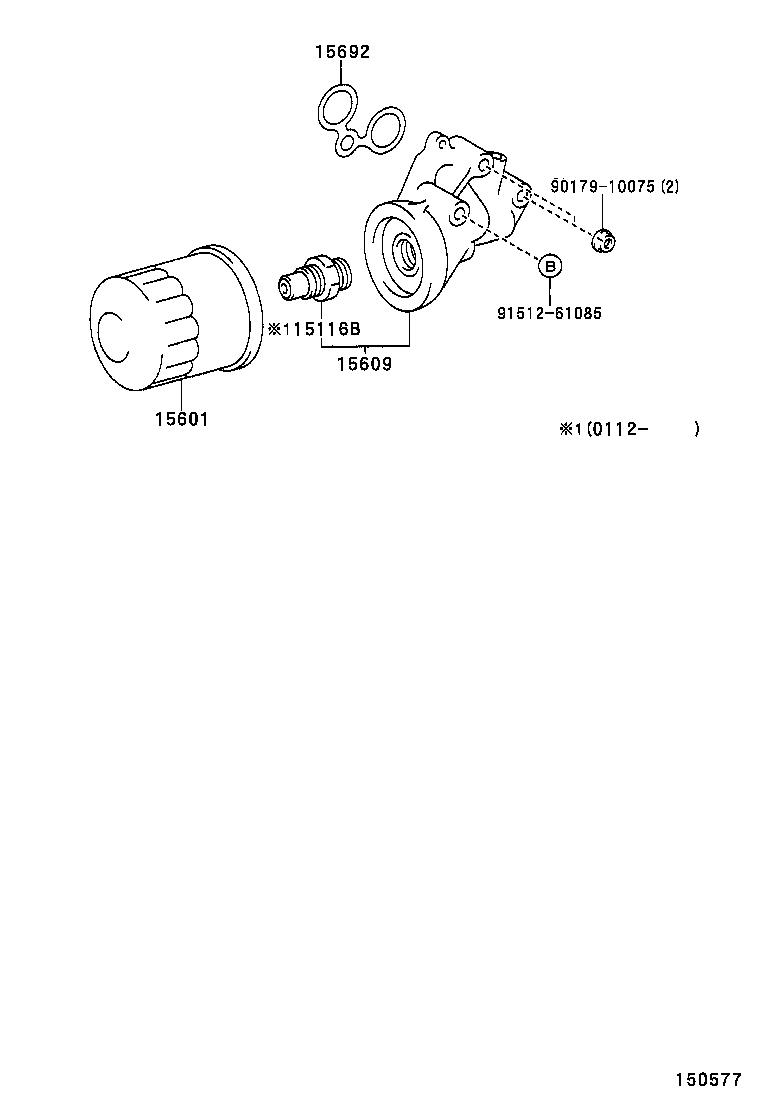 TOYOTA 90915-30003 - Filtru ulei aaoparts.ro
