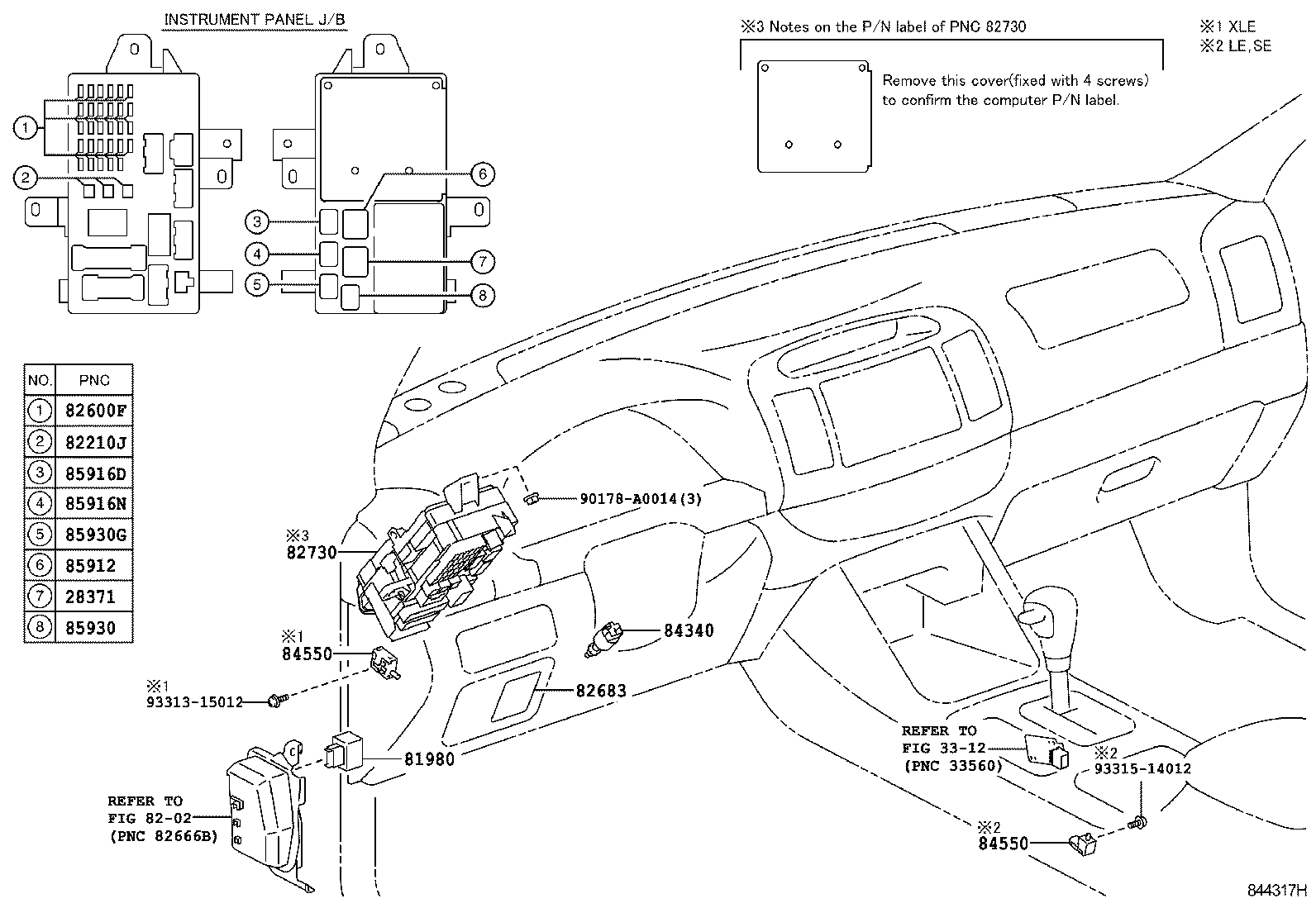 LEXUS 84340-06010 - Comutator lumini frana aaoparts.ro