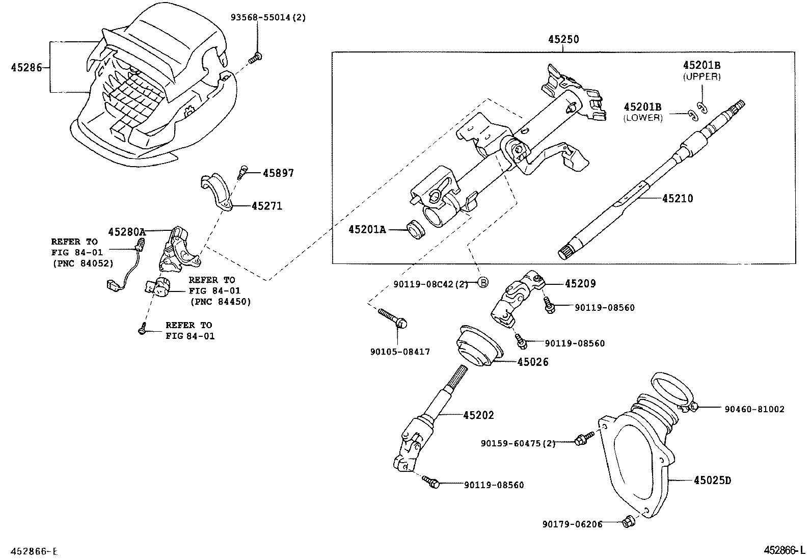 TOYOTA 4520933010 - Articulatie, arbore de directie aaoparts.ro