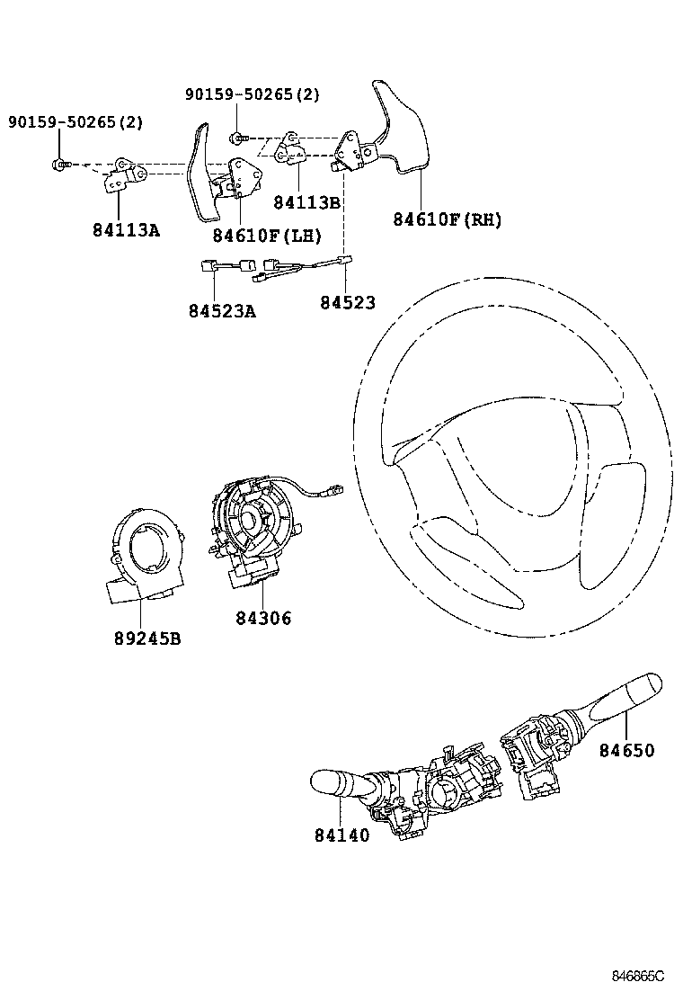 FEBI Bilstein 175142 - Comutator coloana directie aaoparts.ro