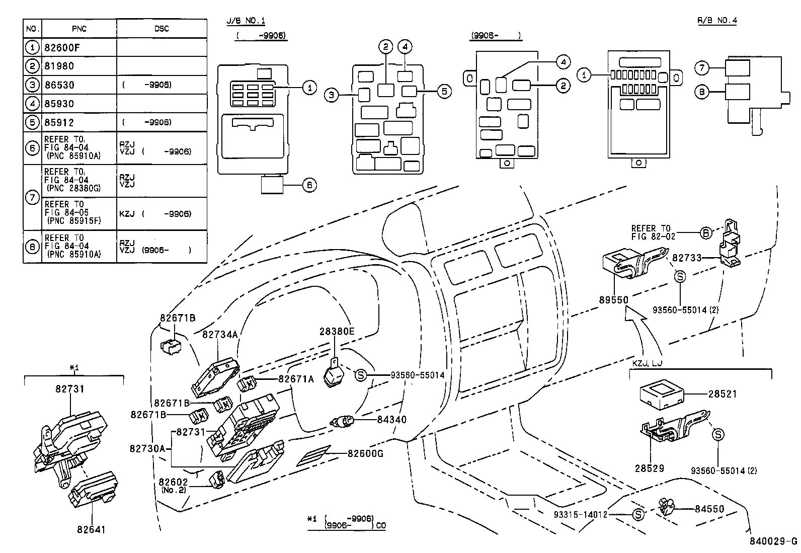 TOYOTA 8198012070 - Modul semnalizare aaoparts.ro