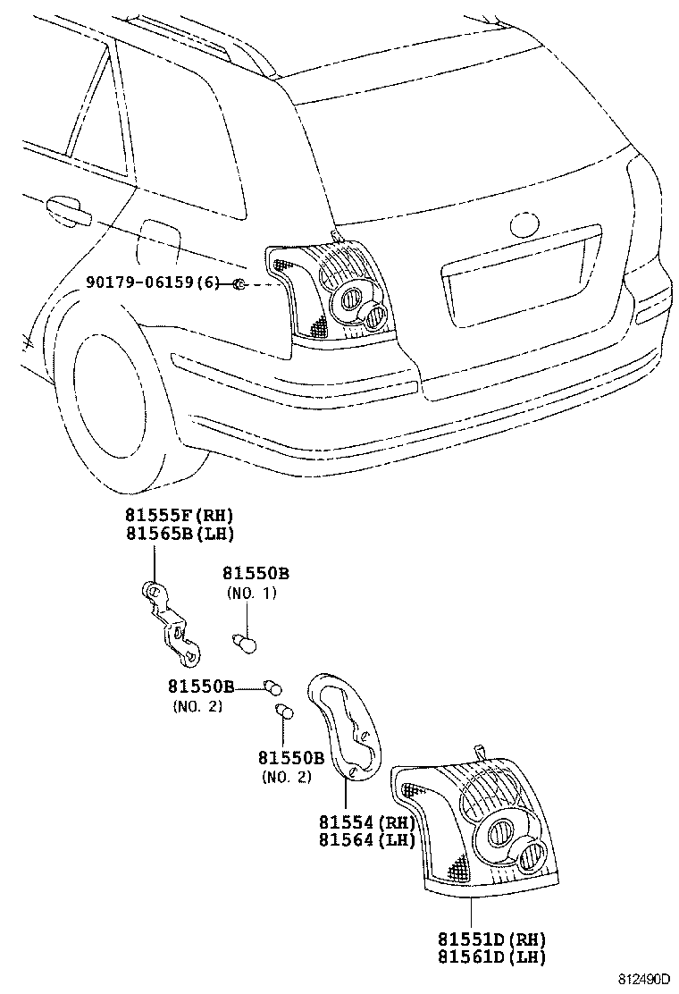TOYOTA 90981-WC005 - Bec, lumini bord aaoparts.ro