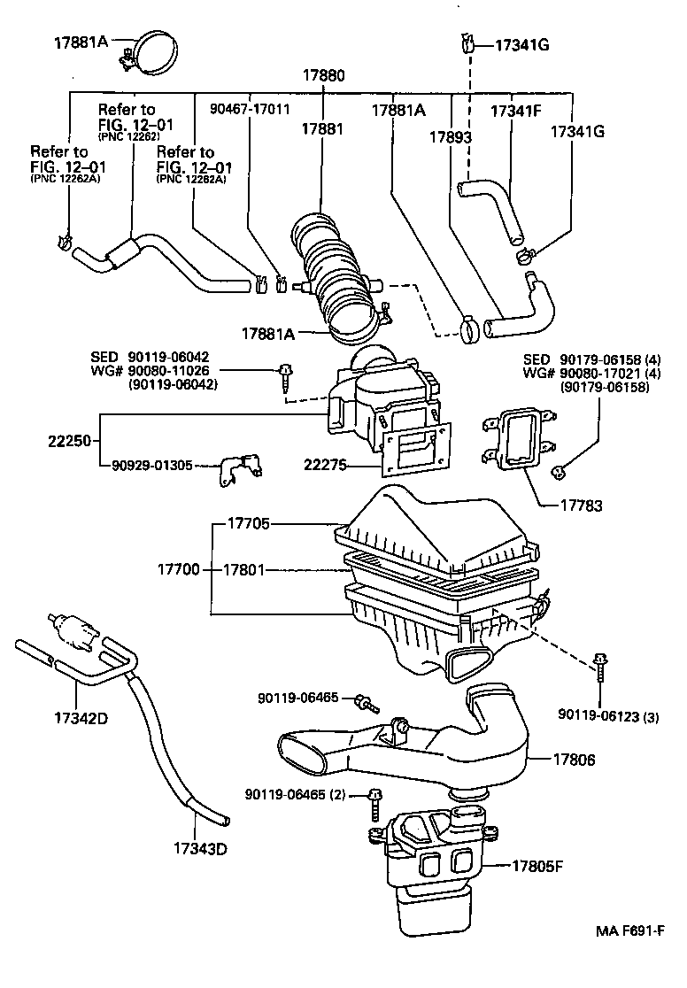 Opel 17801-74060 - Filtru aer aaoparts.ro