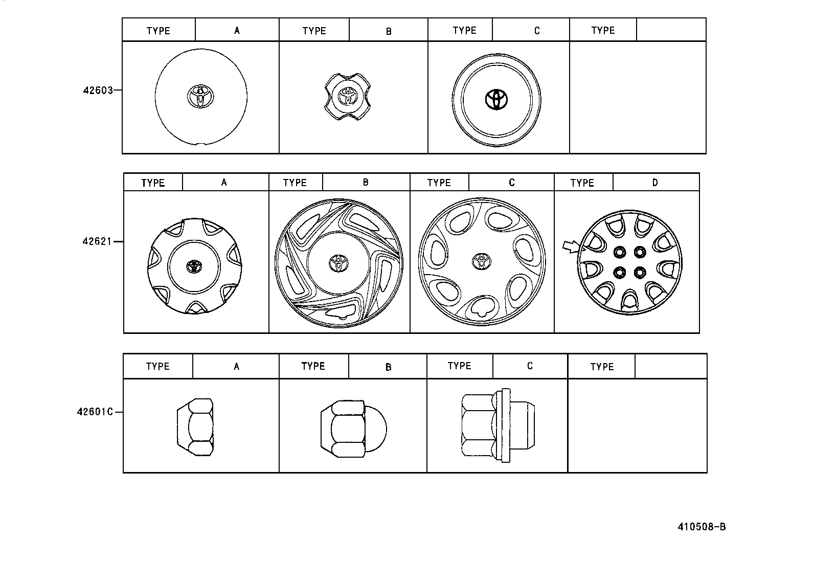 Daihatsu 90942-01007 - Piulita roata aaoparts.ro