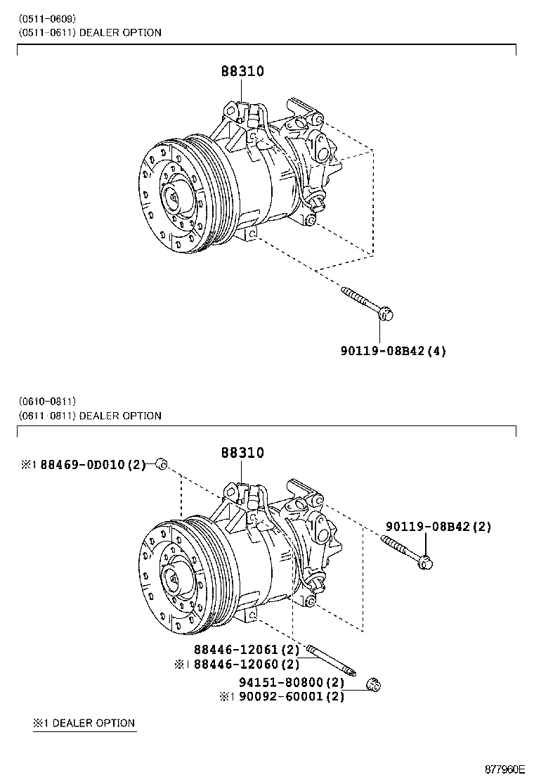 TOYOTA 883100D211 - Compresor, climatizare aaoparts.ro