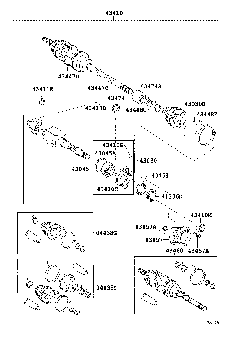 TOYOTA 90363-36004 - Suport, ax cardanic aaoparts.ro