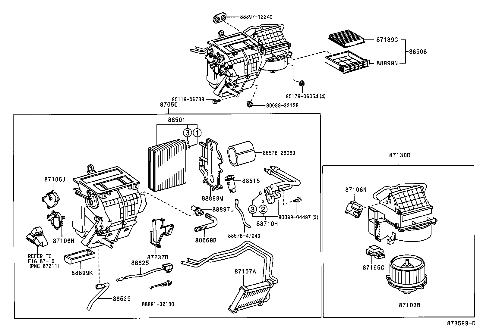 TOYOTA 88508-20210 - Filtru, aer habitaclu aaoparts.ro