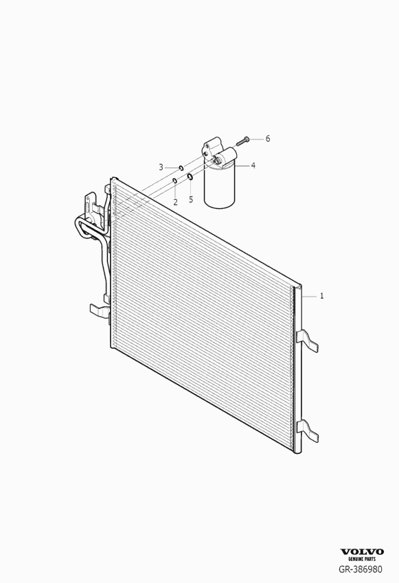 MTR 13054491 - Condensator, climatizare aaoparts.ro