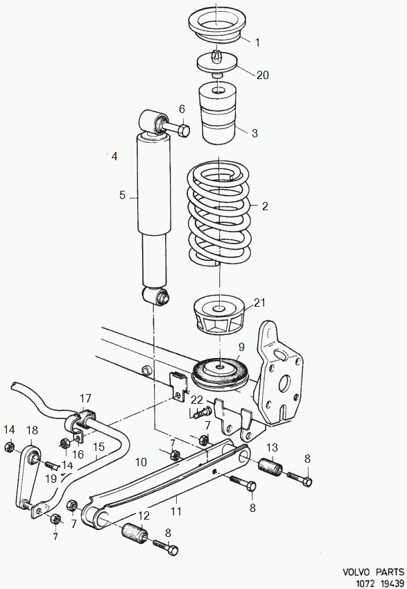 Volvo 982799 - Surub, sistem de esapament aaoparts.ro