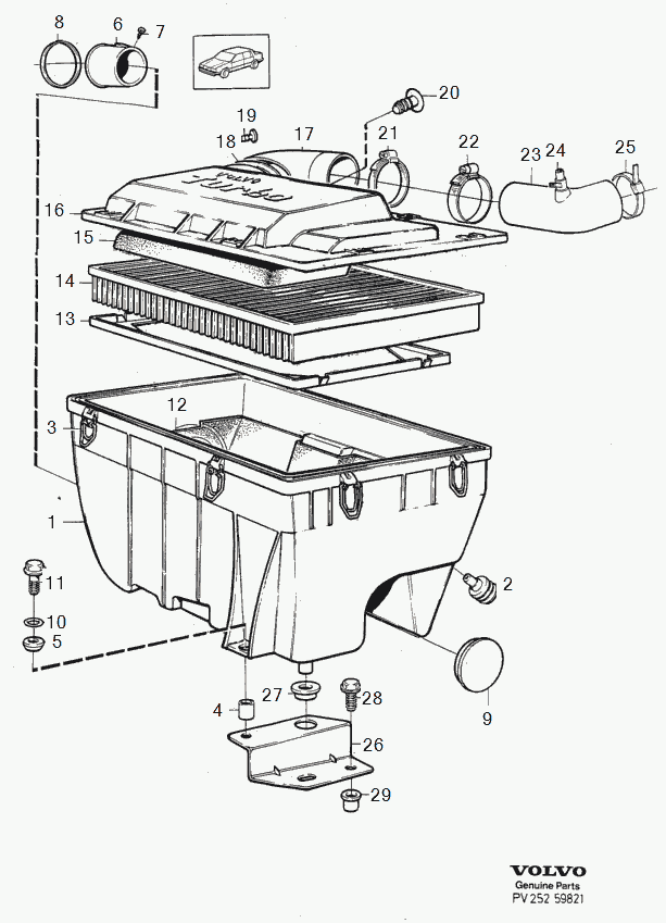 FORD 1 257 376 - Clip aaoparts.ro