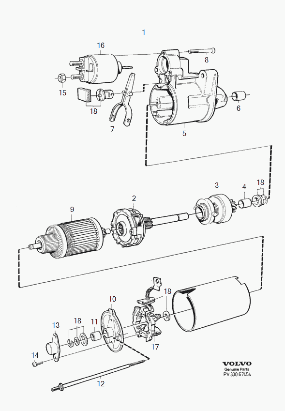 Volvo 8 602 085 - Starter aaoparts.ro