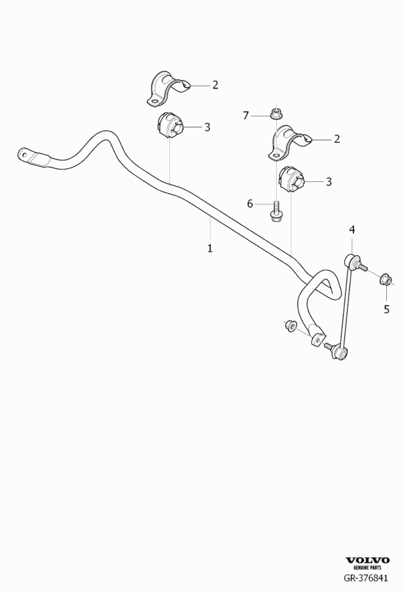 Volvo 31340273 - Brat / bieleta suspensie, stabilizator aaoparts.ro