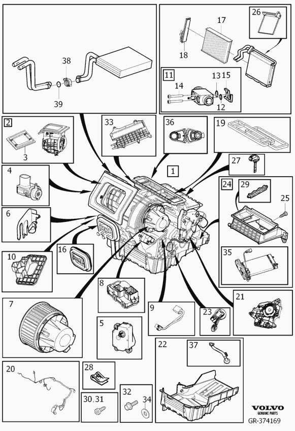 FORD 31 369 455 - Filtru, aer habitaclu aaoparts.ro